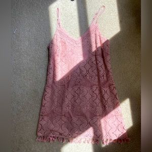 Speechless Pink Lace Dress size L